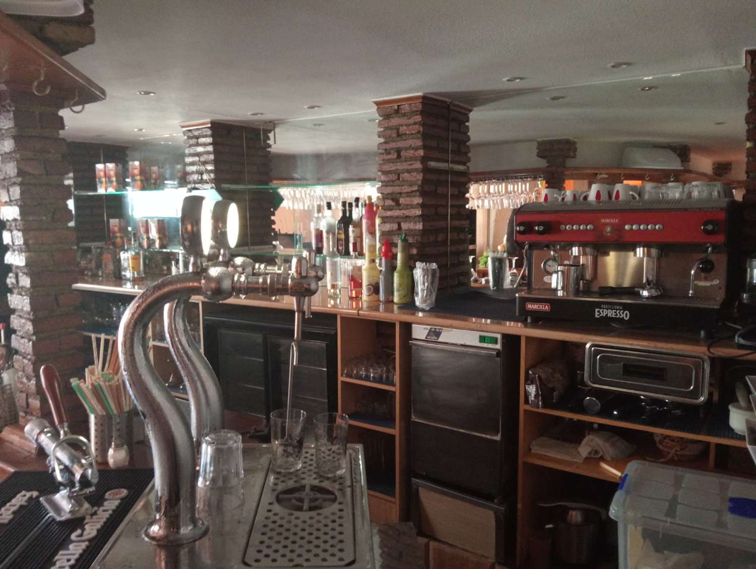 Bar & Restaurant Rental in Benalmadena Costa del Sol - with CHARCOAL BARBECUE