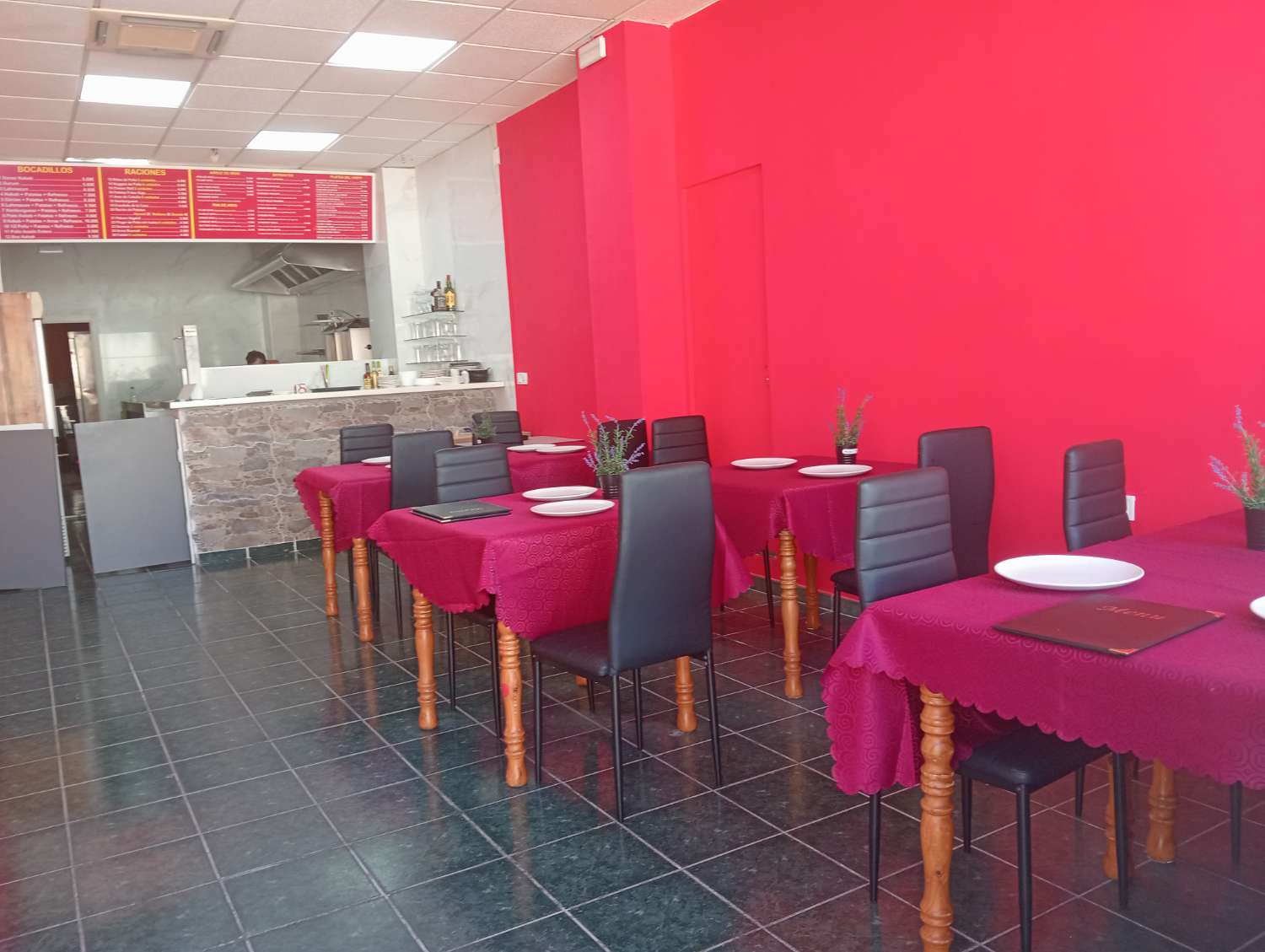 Cafeteria overførsel i Torremolinos