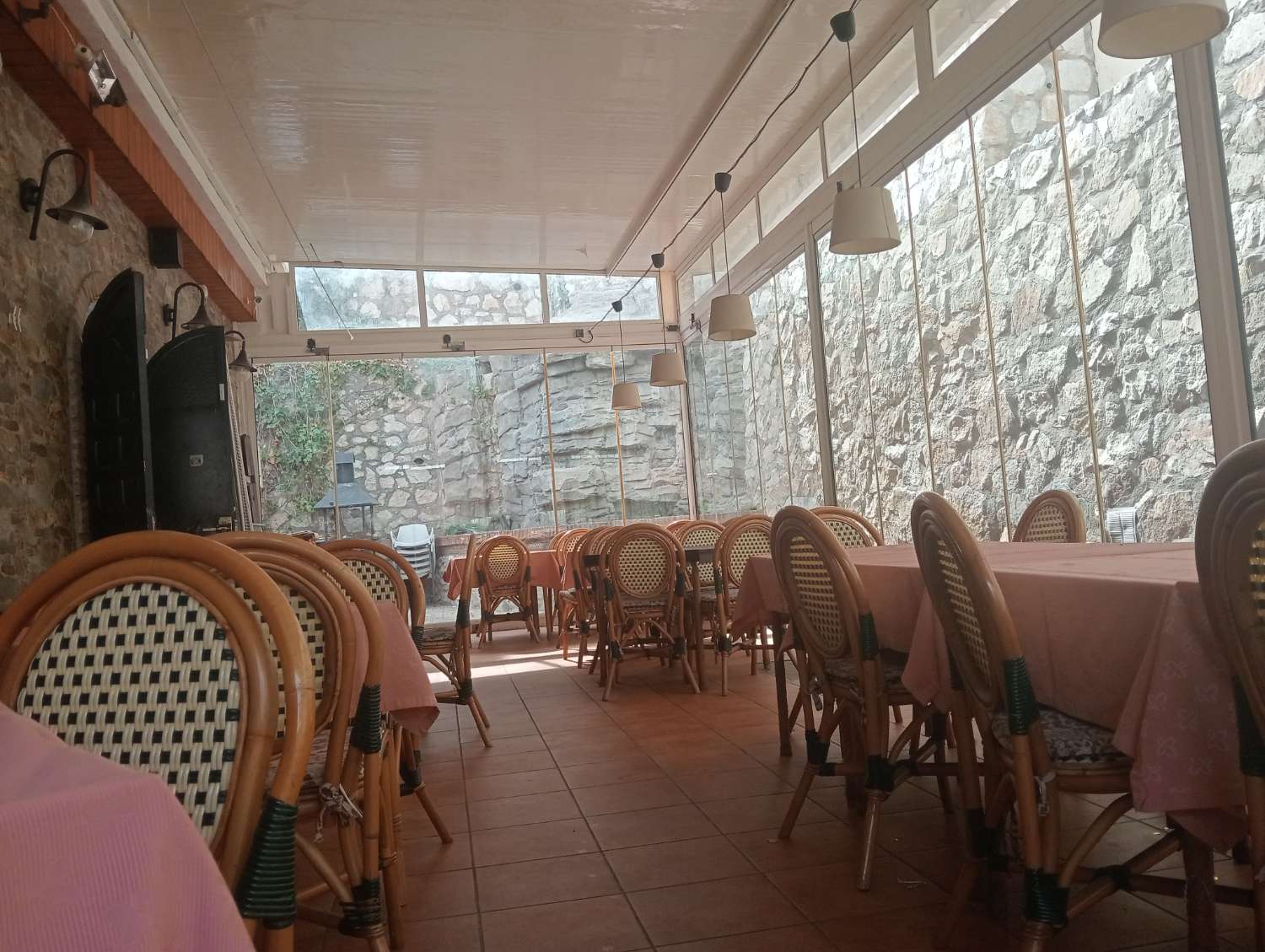 Pub med kök i Benalmadena - Stor terrass