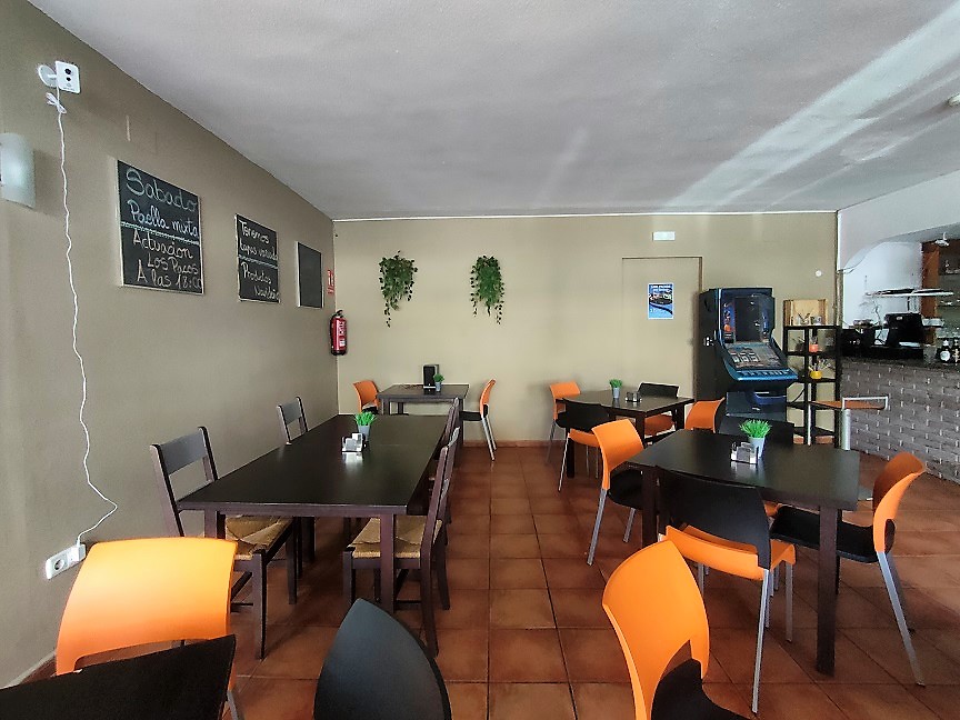 Cafe Bar med stor køkkenterrasse - Benalmadena Costa del Sol -